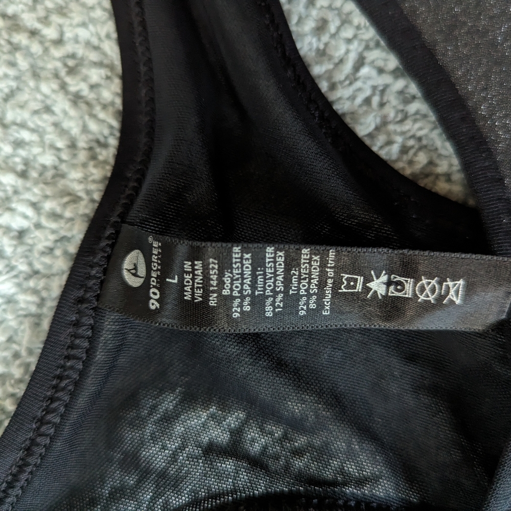 NWT metallic athletic tank - Picture 3 of 4